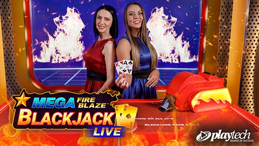 Mega Fire Blaze Blackjack Live