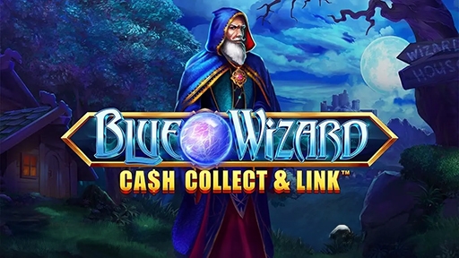 Casino Slots Blue Wizard Cash Collect and Link