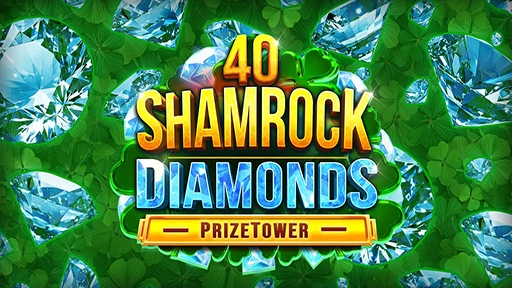 40 Shamrock Diamonds PrizeTower from kalamba Games