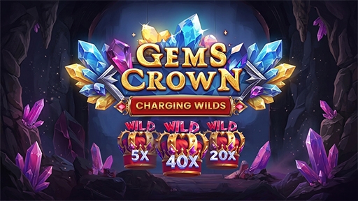 Play online Casino Gems Crown Charging Wilds