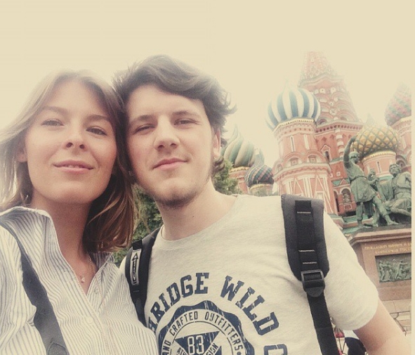Red Square with Maria